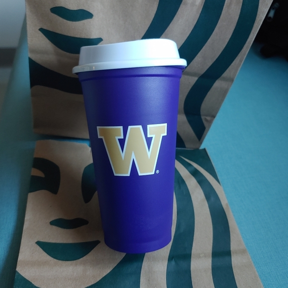 2pk: WA Huskies Starbucks cup - Picture 7 of 8